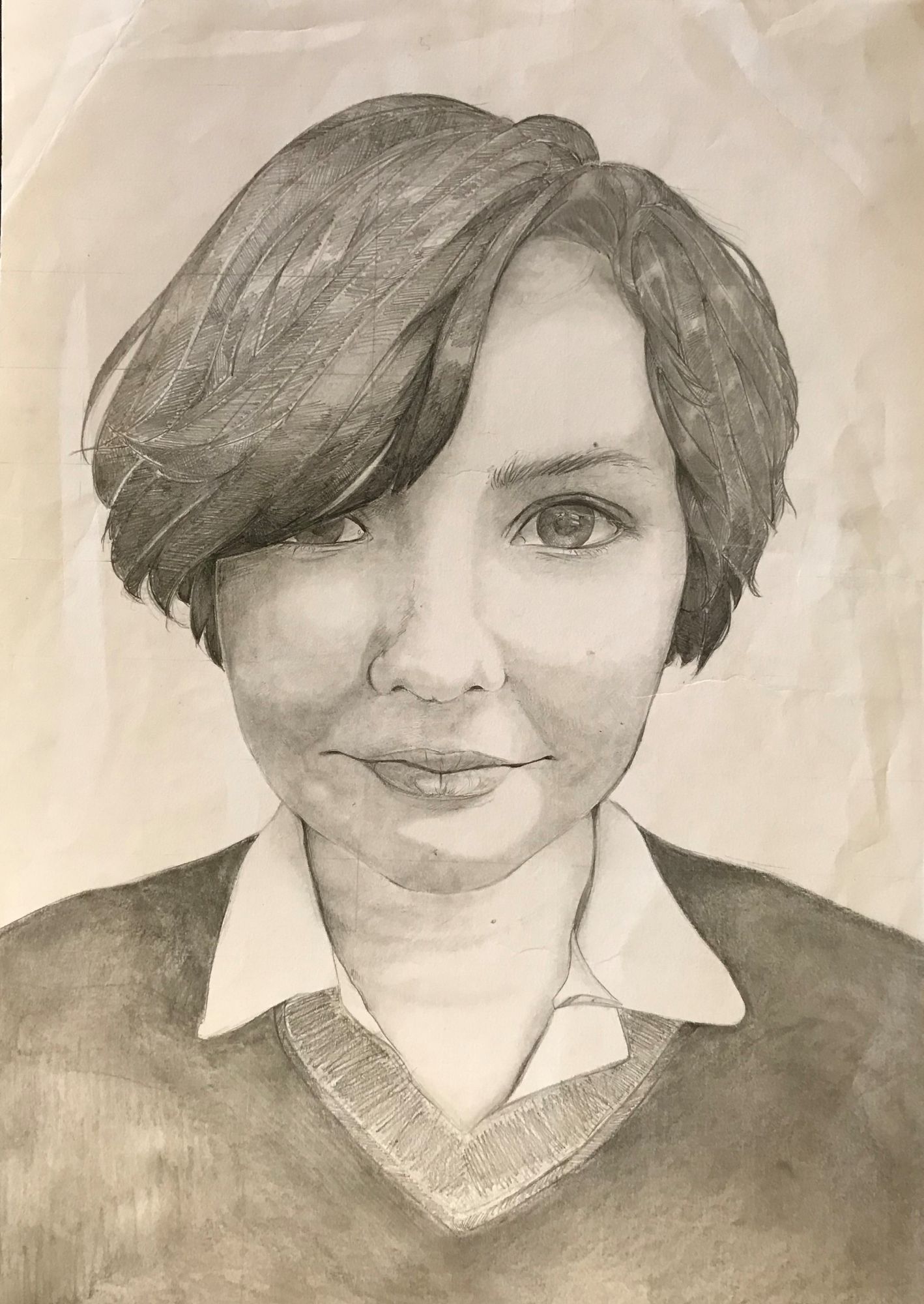 Student artwork - Self Portrait