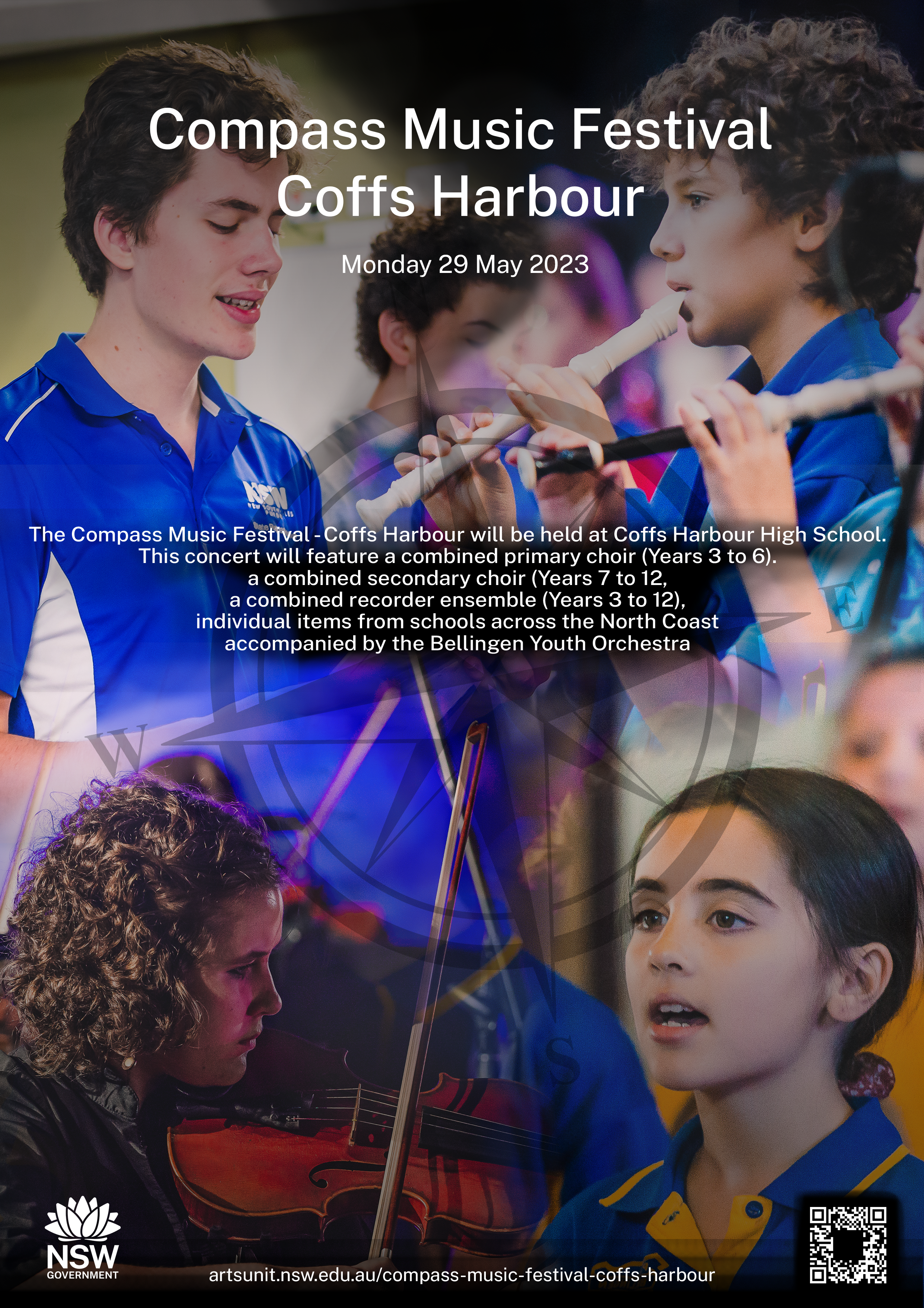 Compass Music Festival - Coffs Harbour poster
