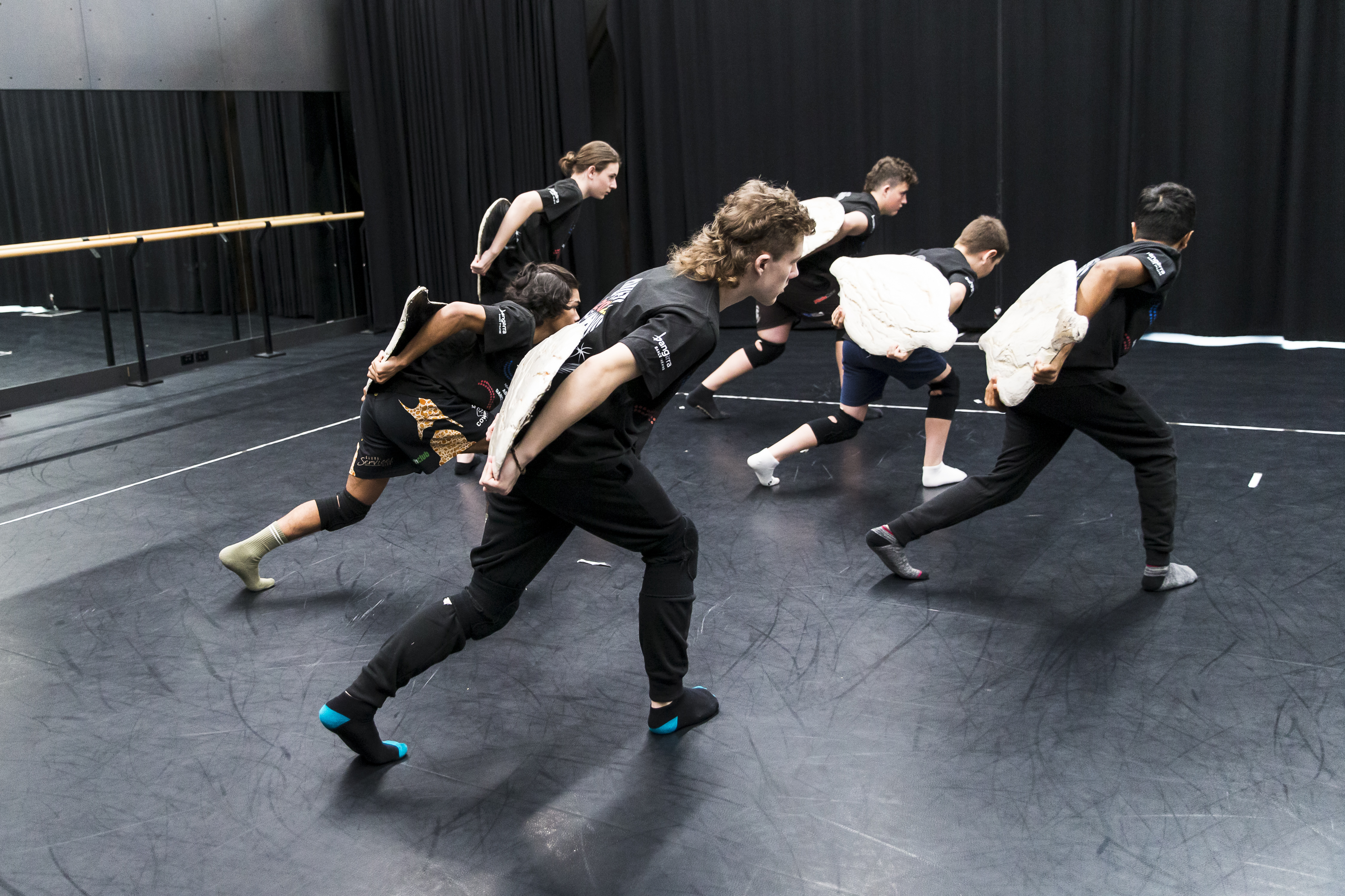 Aboriginal Dance Company - Rehearsals