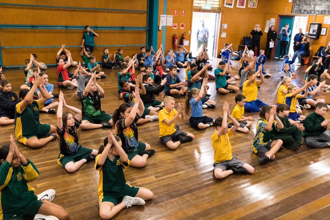 Primary Aboriginal dance workshops 